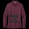 Women's Silk Touch Long Sleeve Polo Miniatura