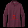 Women's Silk Touch Long Sleeve Polo Miniatura