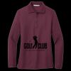 Women's Silk Touch Long Sleeve Polo Miniatura