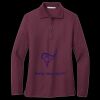 Women's Silk Touch Long Sleeve Polo Miniatura