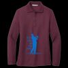 Women's Silk Touch Long Sleeve Polo Miniatura