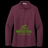 Women's Silk Touch Long Sleeve Polo Miniatura