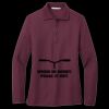 Women's Silk Touch Long Sleeve Polo Miniatura
