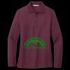 Women's Silk Touch Long Sleeve Polo Miniatura