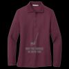 Women's Silk Touch Long Sleeve Polo Miniatura