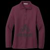 Women's Silk Touch Long Sleeve Polo Miniatura