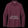Women's Silk Touch Long Sleeve Polo Miniatura