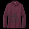 Women's Silk Touch Long Sleeve Polo Miniatura
