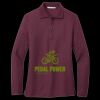 Women's Silk Touch Long Sleeve Polo Miniatura