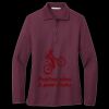 Women's Silk Touch Long Sleeve Polo Miniatura