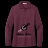 Women's Silk Touch Long Sleeve Polo Miniatura