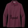 Women's Silk Touch Long Sleeve Polo Thumbnail