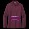 Women's Silk Touch Long Sleeve Polo Thumbnail