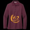 Women's Silk Touch Long Sleeve Polo Thumbnail