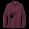 Women's Silk Touch Long Sleeve Polo Thumbnail