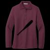 Women's Silk Touch Long Sleeve Polo Thumbnail