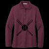 Women's Silk Touch Long Sleeve Polo Thumbnail