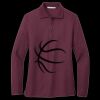 Women's Silk Touch Long Sleeve Polo Thumbnail