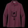Women's Silk Touch Long Sleeve Polo Thumbnail