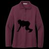 Women's Silk Touch Long Sleeve Polo Thumbnail