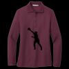 Women's Silk Touch Long Sleeve Polo Thumbnail