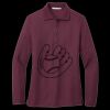 Women's Silk Touch Long Sleeve Polo Thumbnail