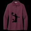 Women's Silk Touch Long Sleeve Polo Thumbnail