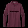 Women's Silk Touch Long Sleeve Polo Thumbnail