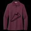 Women's Silk Touch Long Sleeve Polo Thumbnail
