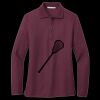 Women's Silk Touch Long Sleeve Polo Thumbnail