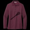 Women's Silk Touch Long Sleeve Polo Thumbnail