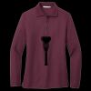 Women's Silk Touch Long Sleeve Polo Thumbnail