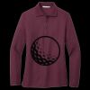 Women's Silk Touch Long Sleeve Polo Thumbnail