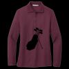 Women's Silk Touch Long Sleeve Polo Thumbnail