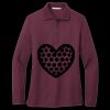Women's Silk Touch Long Sleeve Polo Thumbnail