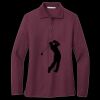 Women's Silk Touch Long Sleeve Polo Thumbnail