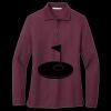 Women's Silk Touch Long Sleeve Polo Thumbnail