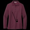 Women's Silk Touch Long Sleeve Polo Thumbnail