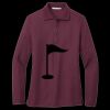 Women's Silk Touch Long Sleeve Polo Thumbnail