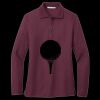 Women's Silk Touch Long Sleeve Polo Thumbnail