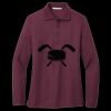 Women's Silk Touch Long Sleeve Polo Thumbnail