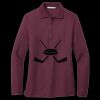 Women's Silk Touch Long Sleeve Polo Thumbnail