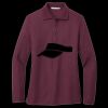 Women's Silk Touch Long Sleeve Polo Thumbnail