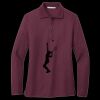 Women's Silk Touch Long Sleeve Polo Thumbnail