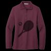 Women's Silk Touch Long Sleeve Polo Thumbnail