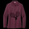 Women's Silk Touch Long Sleeve Polo Thumbnail