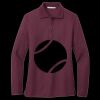 Women's Silk Touch Long Sleeve Polo Thumbnail
