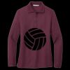 Women's Silk Touch Long Sleeve Polo Thumbnail