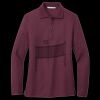 Women's Silk Touch Long Sleeve Polo Thumbnail