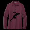 Women's Silk Touch Long Sleeve Polo Thumbnail